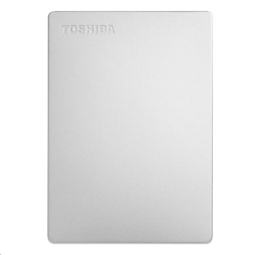 Obrázek TOSHIBA HDD CANVIO SLIM 2TB, 2,5", USB 3.2 Gen 1, stříbrná / silver