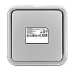 Obrázek ADATA Charging pad CW0100, wireless, white / nabíjecí podložka, bezdrátová, bílá