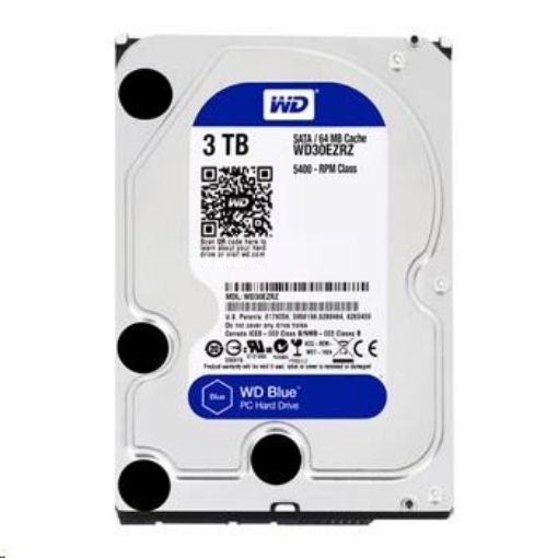 Obrázek WD BLUE WD30EZAZ 3TB SATA/600 64MB cache 5400 ot., SMR