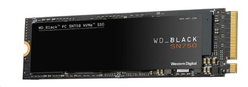 Obrázek WD BLACK SSD NVMe 2TB PCIe SN750, Gen3 8 Gb/s, (R:3400, W:2900MB/s)+Chladič