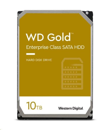Obrázek WD GOLD WD102KRYZ 10TB SATA/ 6Gb/s 256MB cache 7200 ot., CMR, Enterprise