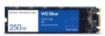 Obrázek WD BLUE SSD 3D NAND WDS250G2B0B 250GB M.2, (R:550, W:525MB/s)