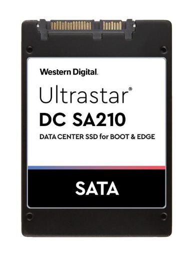 Obrázek Western Digital Ultrastar® SSD 480GB (HBS3A1948A7E6B1) DC SA210 SFF-7 7.0MM SATA TLC RI BICS3 TCG, DW/D R 0.1/S 0.7