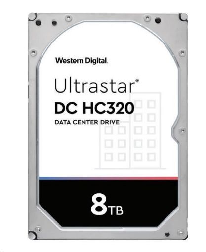 Obrázek Western Digital Ultrastar® HDD 8TB (HUS728T8TAL5201) DC HC320 3.5in 26.1MM 256MB 7200RPM SAS 512E TCG P3 (GOLD SAS)