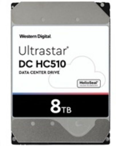 Obrázek Western Digital Ultrastar® HDD 8TB (HUH721008AL4200) DC HC510 3.5in 26.1MM 256MB 7200RPM SAS 4KN ISE