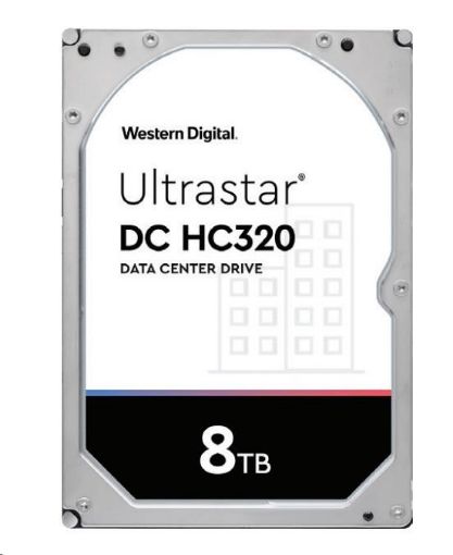 Obrázek Western Digital Ultrastar® HDD 8TB (HUS728T8TALN6L4) DC HC320 3.5in 26.1MM 256MB 7200RPM SATA 4KN S