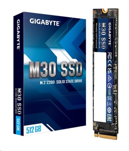 Obrázek GIGABYTE SSD 512GB M30, NVMe