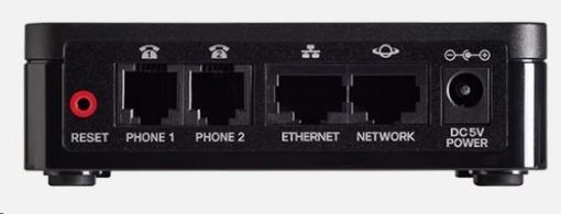 Obrázek Cisco ATA192, VoIP multiplatformový telefonní adaptér, 2xRJ-45,2xRJ-11, 2xSIP