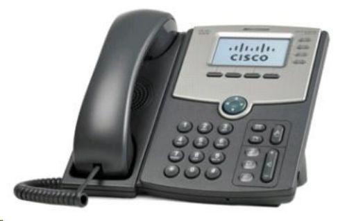 Obrázek Cisco SPA514G-RF, VoIP telefon, 4line, 2x10/100/1000, displej, PoE, REFRESH