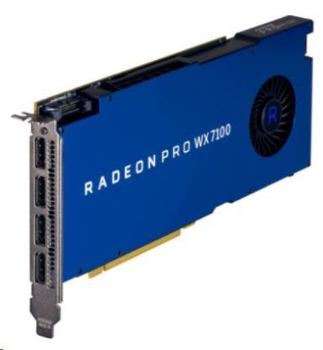 Obrázek AMD Radeon Pro WX 7100 8GB GDDR5 PCIe x16 Graphics Card, 4xDisplayPort