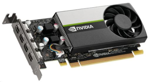 Obrázek HP VGA NVIDIA T1000 4GB GDDR6, 4x miniDisplayPort 1.4, 2x adapter mDP->DP, PCIe 16x