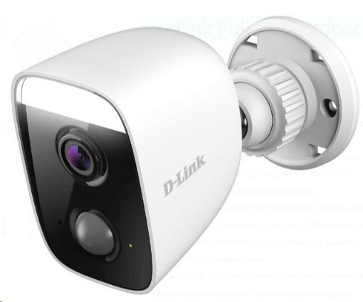 Obrázek D-Link DCS-8627LH mydlink Full HD Outdoor Wi-Fi Spotlight Camera, 2Mpx, wireless N, microSD slot