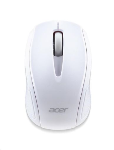 Obrázek ACER  Wireless Mouse G69 White - RF2.4G, 1600 dpi, 95x58x35 mm, 10m dosah, 2x AAA, Win/Chrome/Mac,Retail Pack