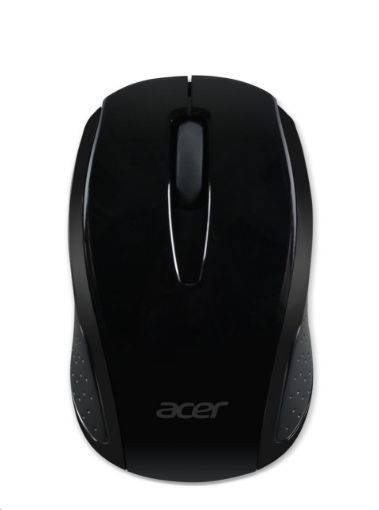 Obrázek ACER  Wireless Mouse G69 Black - RF2.4G, 1600 dpi, 95x58x35 mm, 10m dosah, 2x AAA, Win/Chrome/Mac, (Retail Pack)
