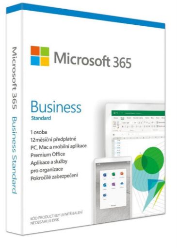 Obrázek Microsoft 365 Business Standard P6 Mac/Win, 1 rok, CZ