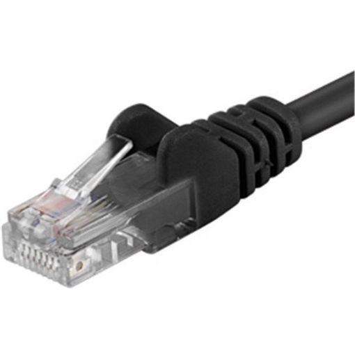 Obrázek PremiumCord Patch kabel UTP RJ45-RJ45 level 5e 1,5m černý