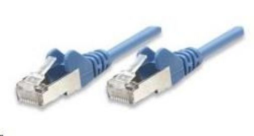 Obrázek Intellinet Patch kabel Cat5e SFTP 7,5m modrý, cca