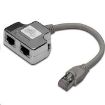 Obrázek PremiumCord Modulární RJ45 2 porty 10/100Base T