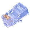 Obrázek Konektor STP RJ45 (8p8c), Cat5E, 30µm, drát - 100 ks