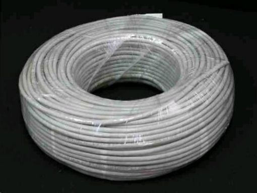 Obrázek UTP kabel LYNX, Cat5E, drát, PVC, Dca, šedý, 100m