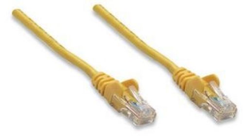 Obrázek Intellinet Patch kabel Cat5e UTP 3m žlutý