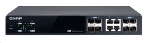 Obrázek QNAP switch QSW-M804-4C (4x10GbE SF+, 4x10GbE SFP+/RJ45)