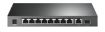 Obrázek TP-Link switch TL-SG1210P, 9xGbE RJ45, 1xSFP, 8xPoE+ 63W, fanless