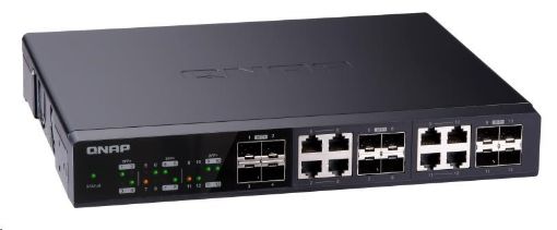 Obrázek QNAP switch QSW-1208-8C (4xSFP+,8xSFP+/RJ45)