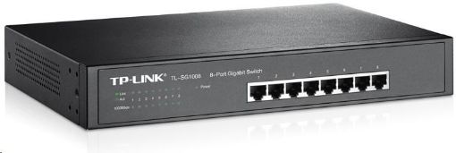 Obrázek TP-Link switch TL-SG1008 (8xGbE, fanless)