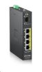 Obrázek Zyxel RGS100-5P 5-port Gigabit PoE switch, 4x GbE + 1x SFP, PoE budget 120W, DIN rail/Wall mount, IP30