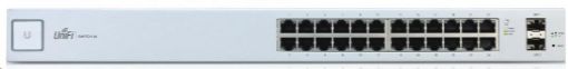 Obrázek UBNT UniFi Switch US-24 [24xGigabit, ! bez PoE !, 2xSFP slot, non-blocking 26Gbps]