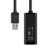 Obrázek AXAGON ADE-SR, USB3.0 Type-A - externí Gigabit Ethernet adapter, auto install