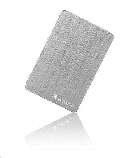 Obrázek VERBATIM HDD 2.5" 1TB Store 'n' Go ALU Slim Portable Hard Drive USB 3.2, Silver