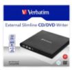 Obrázek VERBATIM externí mechanika DVD-RW Rewriter USB 2.0 Black + NERO