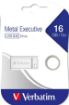 Obrázek VERBATIM Flash Disk 16GB Metal Executive, USB 2.0, stříbrná