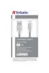 Obrázek VERBATIM kabel Lightning Sync & Charge Cable 100cm (Silver)