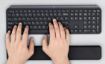 Obrázek Logitech klávesnice MX Keys Plus with Palm Rest, GRAPHITE, Advanced Wireless Illuminated Keyboard, US, Graphite