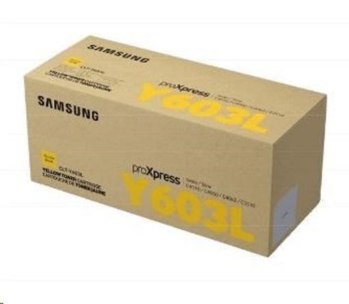 Obrázek Samsung CLT-Y603L High Yield Yellow Toner Cartridge (10,000 pages)