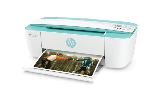 Obrázek HP All-in-One Deskjet 3762 zelená (A4, 7,5/5,5 ppm, USB, Wi-Fi, Print, Scan, Copy)