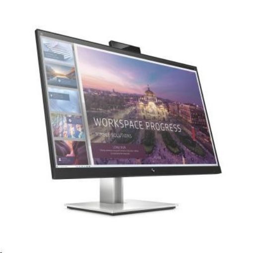 Obrázek HP LCD ED E24d G4 Docking Monitor 23,8",1920x1080,IPS w/LED,250,1000:1, 5ms,DP 1.2,HDMI, 4xUSB3,USB-C,webcam