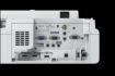 Obrázek EPSON projektor EB-735F, 1920x1080, 3600ANSI, HDMI, VGA, LAN, WiFi, 30000h ECO životnost lampy