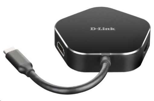 Obrázek D-Link DUB-M420 4-in-1 USB-C Hub with HDMI and Power Delivery