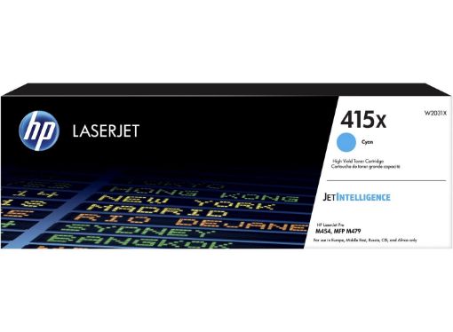 Obrázek HP 415X Cyan LaserJet Toner Cartridge