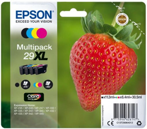 Obrázek Epson Multipack jahoda 4-colours 29XL Claria Home Ink