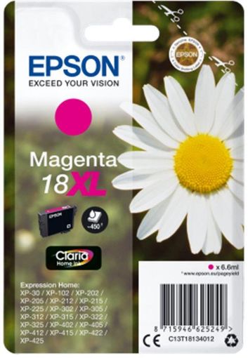 Obrázek Epson Singlepack Magenta sedmikráska 18XL Claria Home Ink