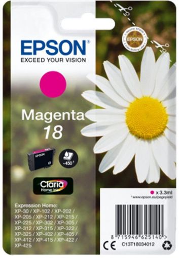 Obrázek Epson Singlepack Magenta sedmikráska 18 Claria Home Ink