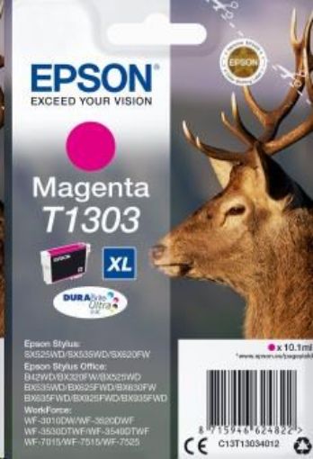 Obrázek Epson Singlepack Magenta T1303 DURABrite Ultra Ink jelen