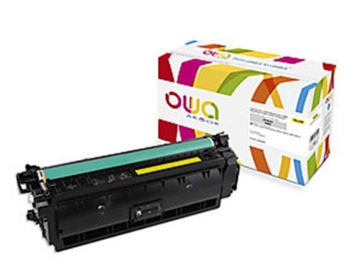 Obrázek OWA Armor toner pro HP Color Laserjet Ese M552, M553, MFP M577, 9500   Stran, CF362X, žlutá/yellow