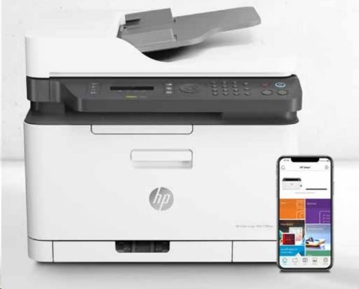 Obrázek HP Color LaserJet Pro MFP179fnw Printer MFP (A4,18 / 4 ppm, USB 2.0, Ethernet, Wi-Fi,Fax,ADF)
