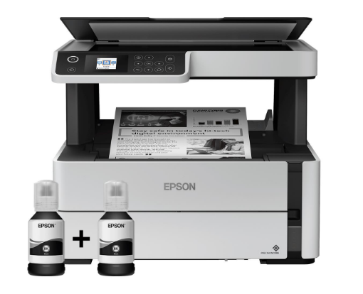 Obrázek EPSON tiskárna ink EcoTank Mono M2170, 3v1, A4, 39ppm, USB, Ethernet, Wi-Fi (Direct), Duplex, LCD, 3 roky záruka po reg.